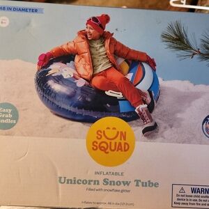 Sun Squad Unicorn Snow Tube